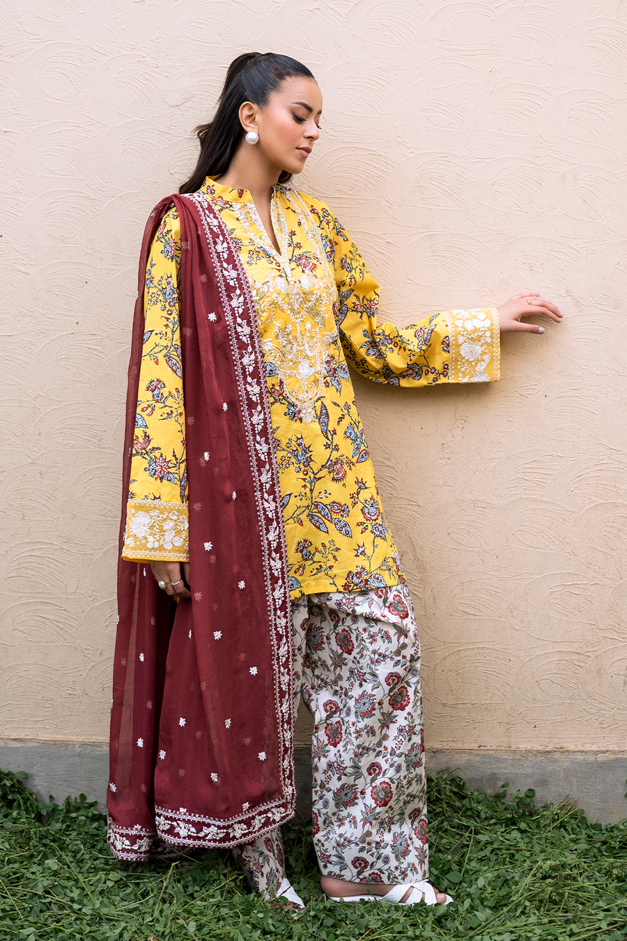 silk dupatta