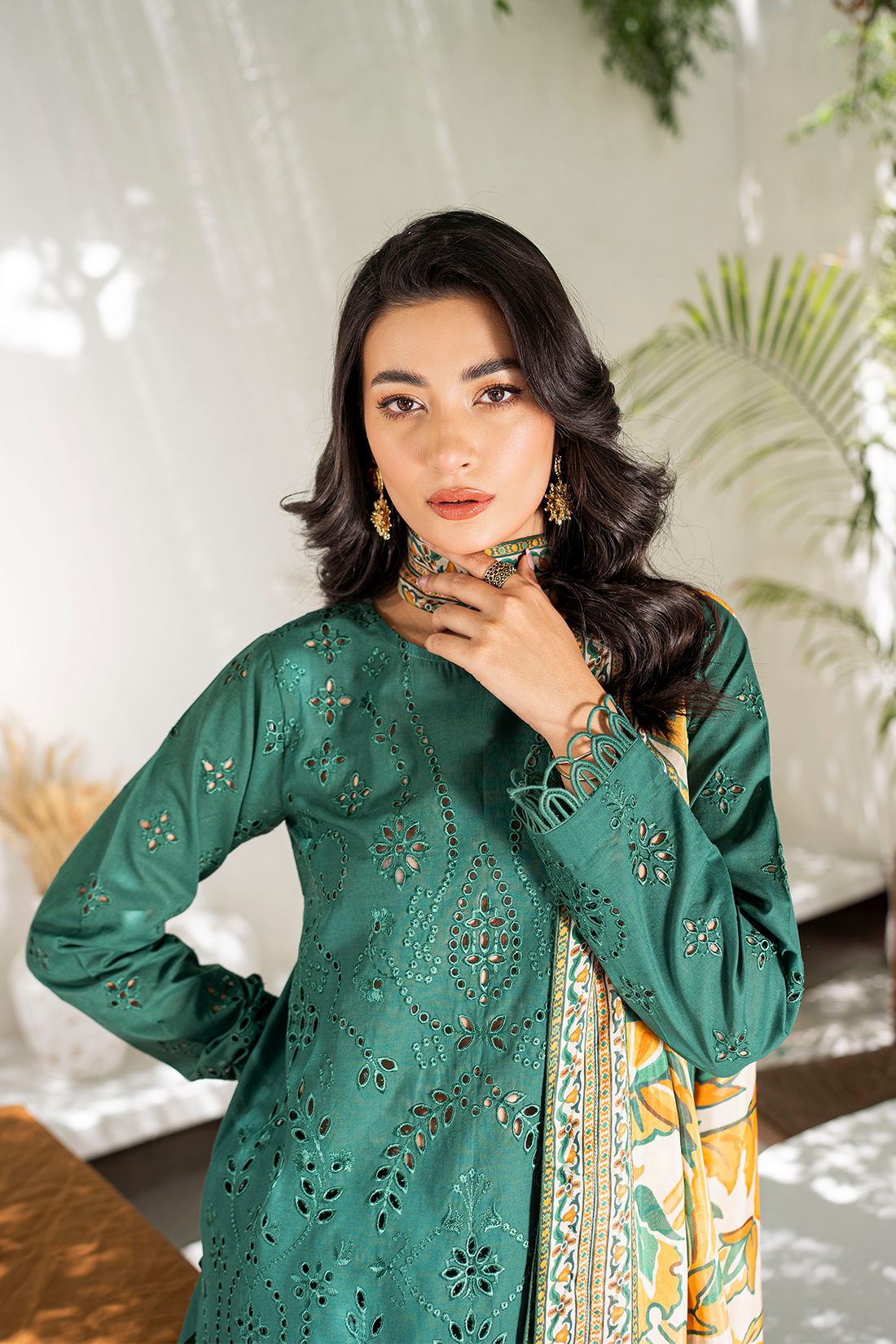 lawn suit unstitched